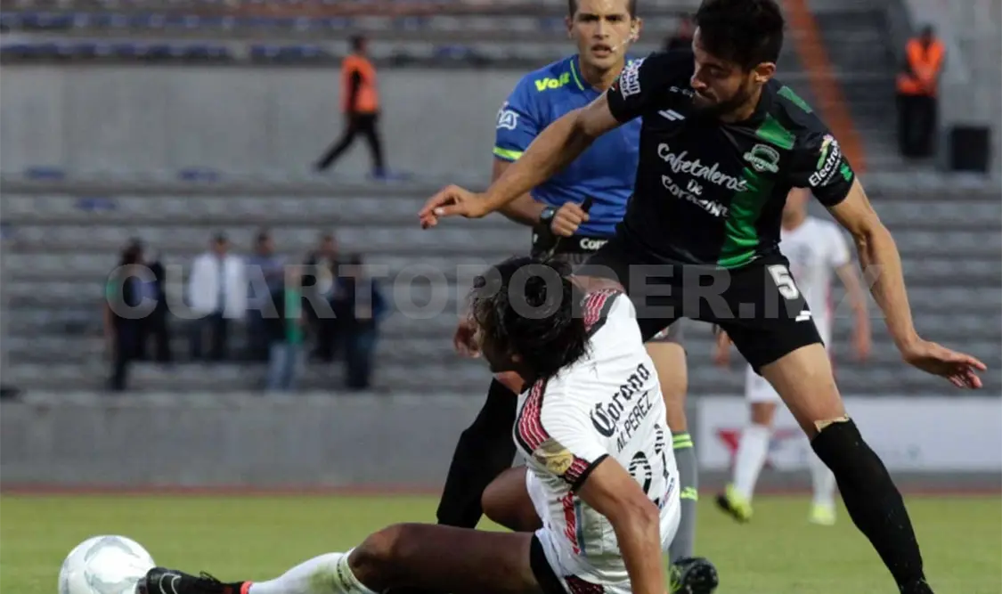 Pese a jugar con uno menos desde el minuto 62, Cafetaleros logró sacar las 3 unidades de esta batalla. Cortesía