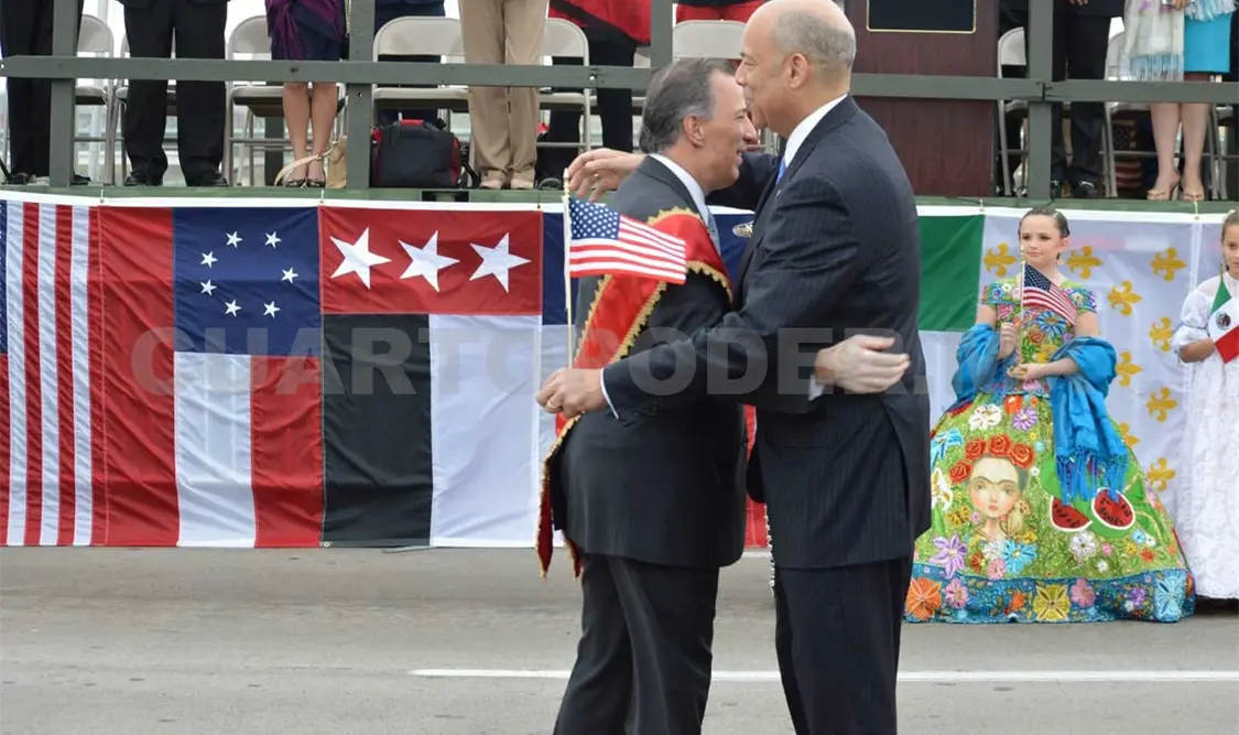 México y EUA sellan amistad