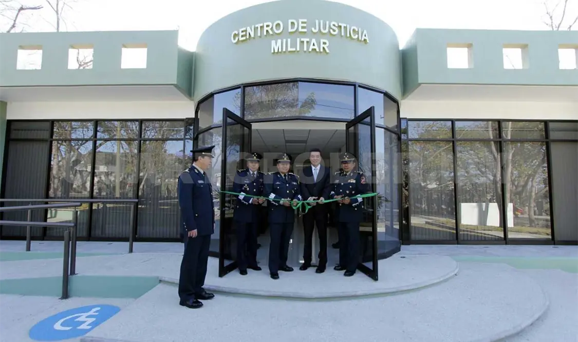 Inauguran Centro de Justicia Militar