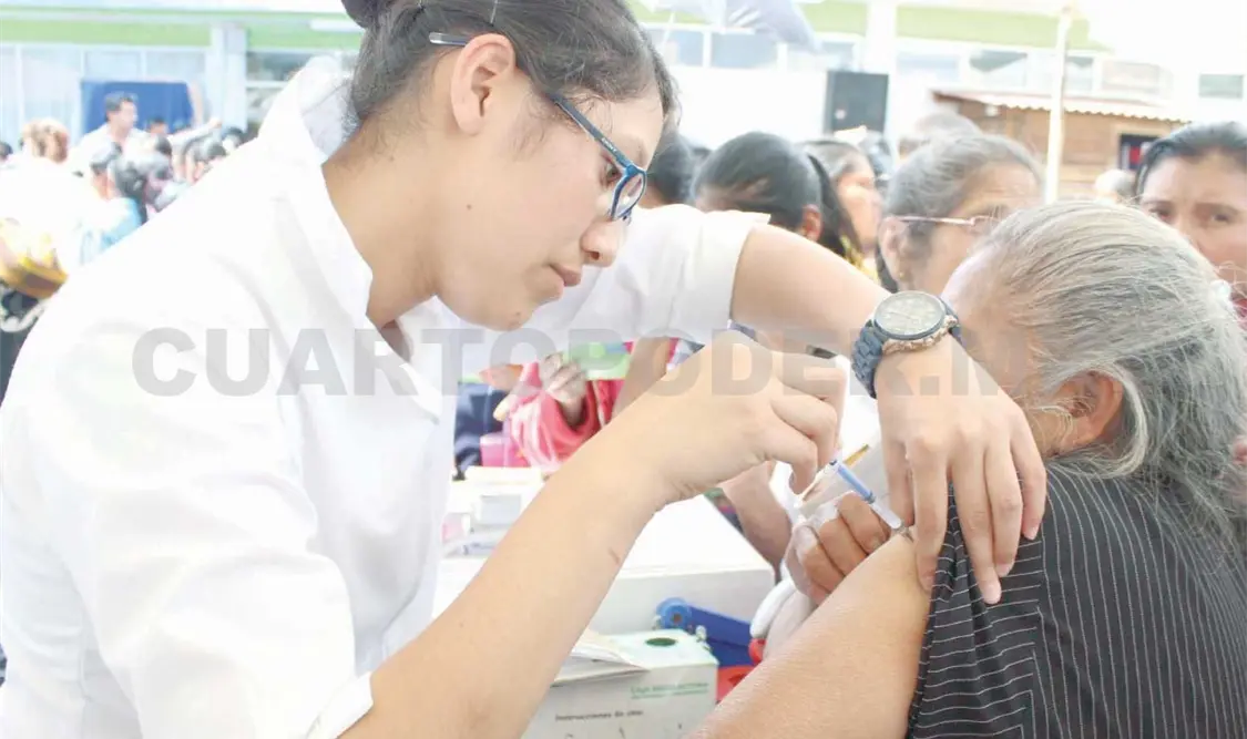 Continúa campaña de vacunación contra influenza