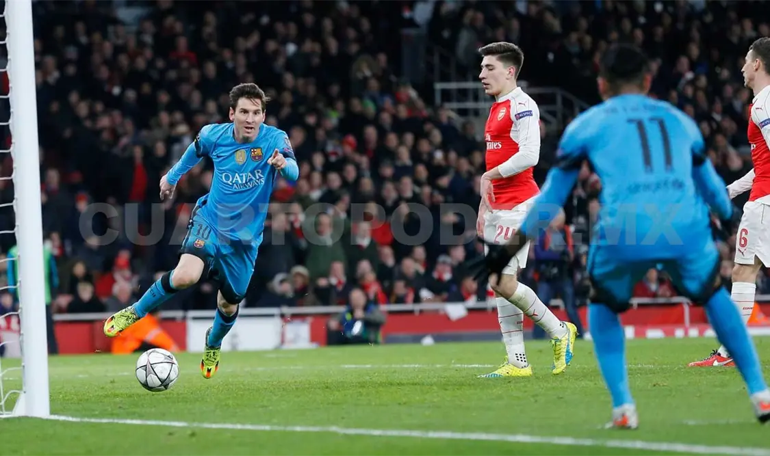 Barcelona liquida al Arsenal en la ida