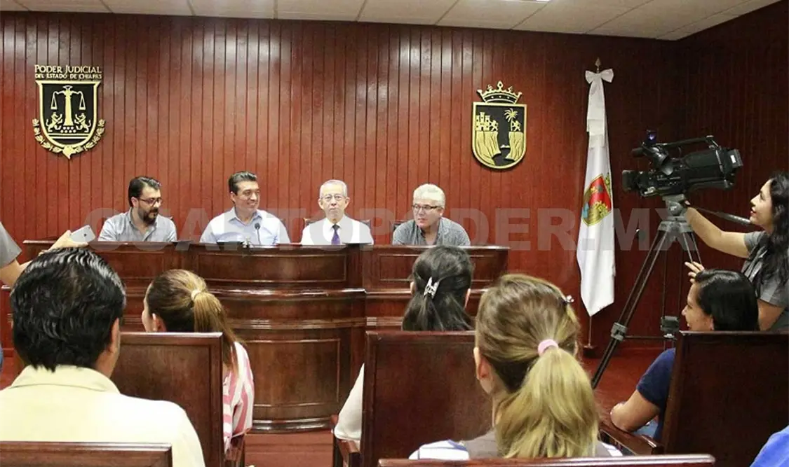 Juzgado de El Amate realiza 1ra audiencia