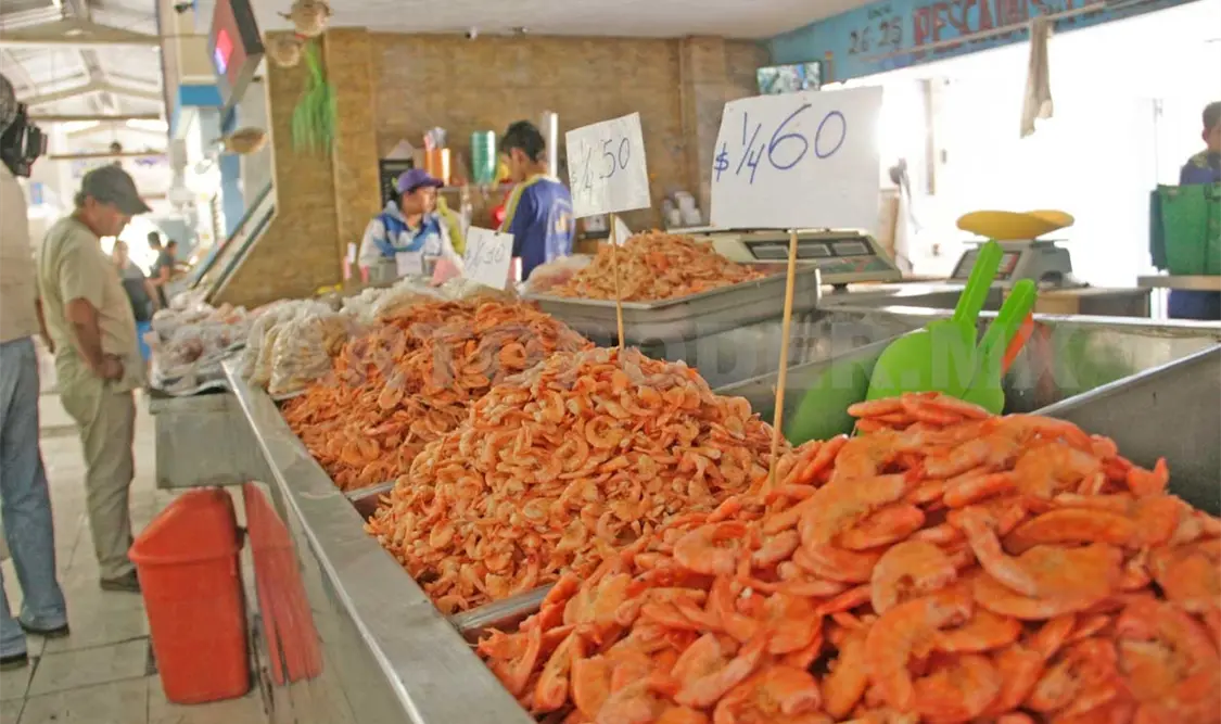 Repunta venta de pescados y mariscos