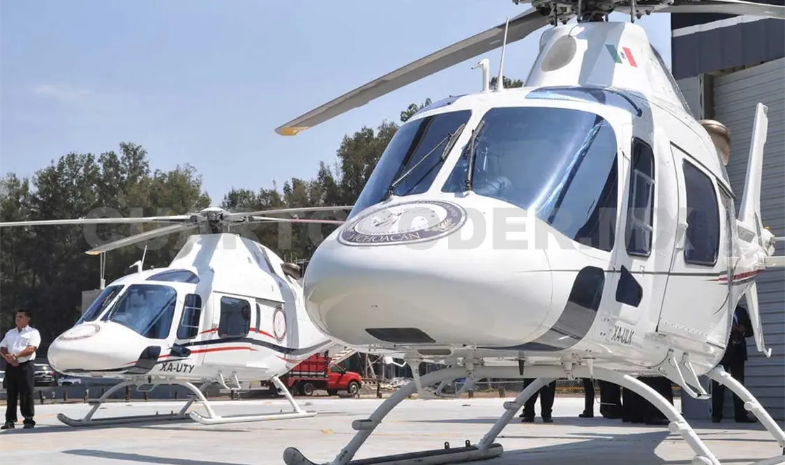 Silvano acepta gasto de 17 mdp por helicópteros