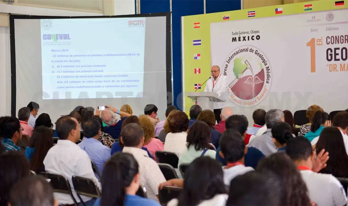Realizan primer Congreso de Geología Médica