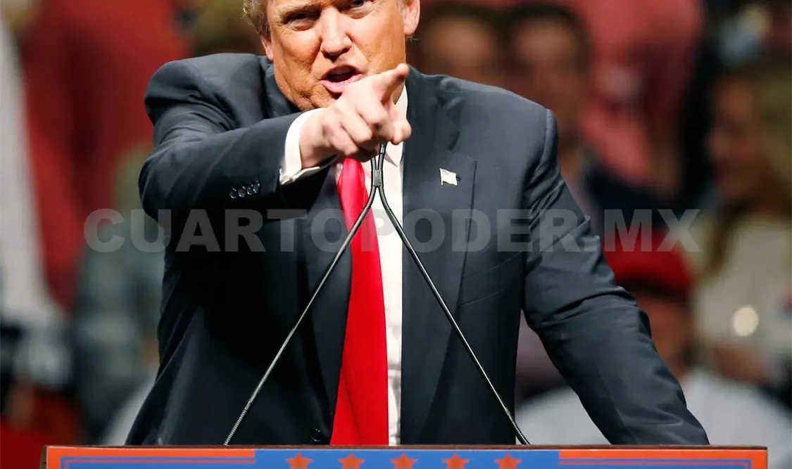 Trump, puntero entre los aspirantes presidenciales del Partido Republicano. AP