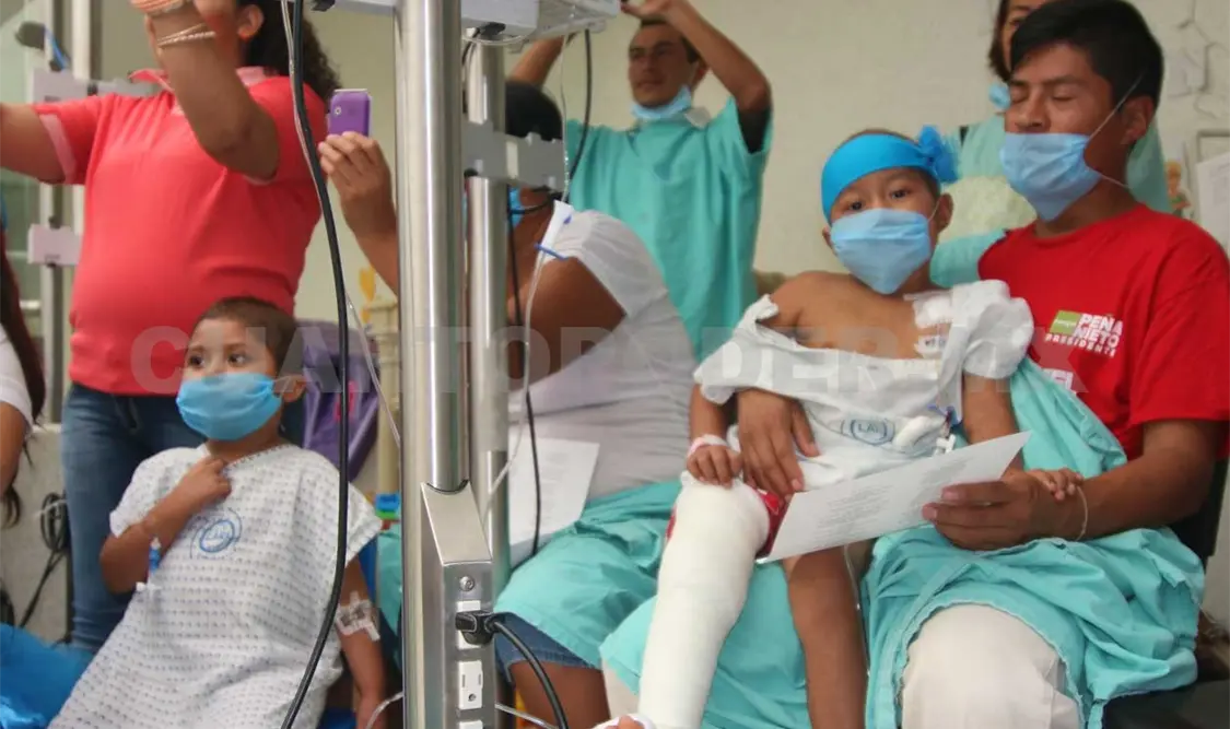 Más del 45 por ciento de los niños con cáncer llegan con la enfermedad avanzada. Alejandro Aguilar / CP