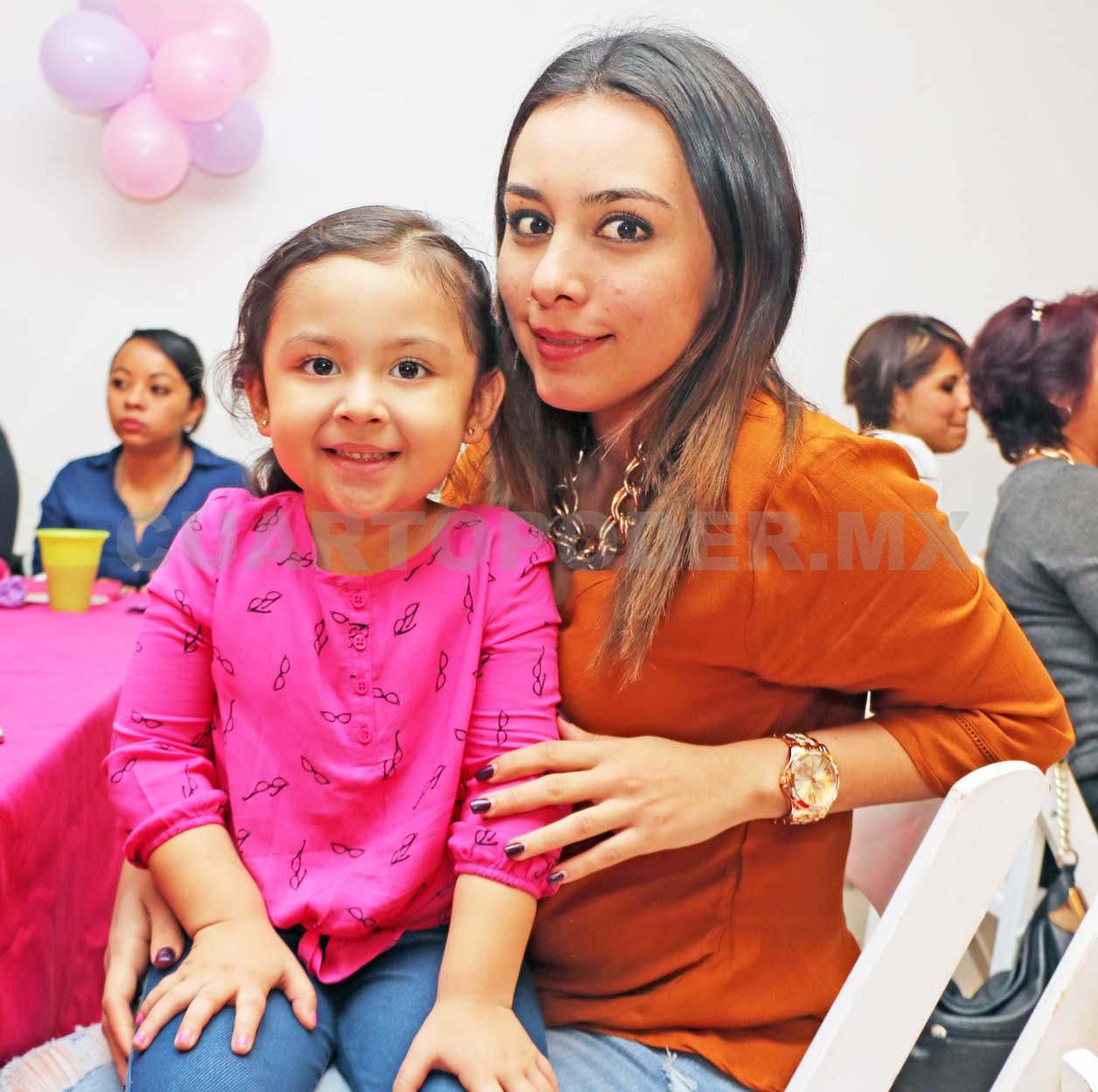 La pequeña Mariann celebró un añito más