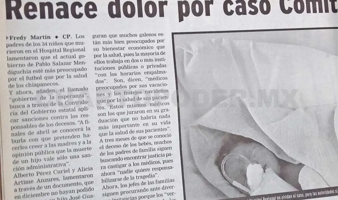 Siniestro pasado: Renace dolor por caso Comitán