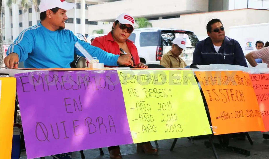 Llamado a La Concordia para pagar a los empresarios