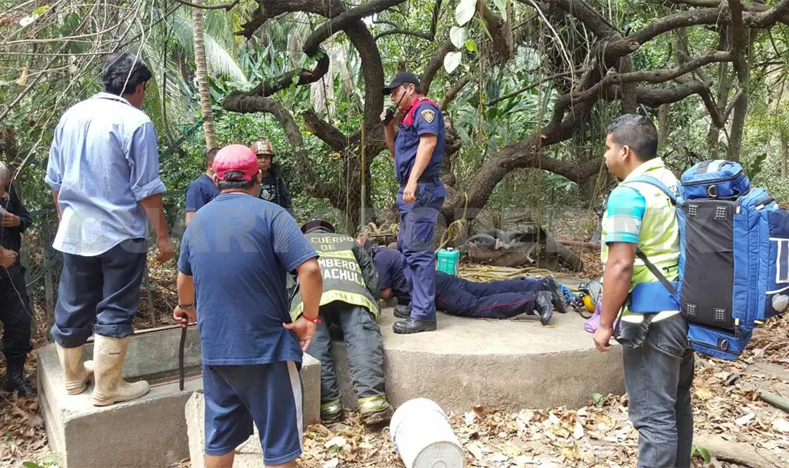 Los sorprendió la muerte en un pozo