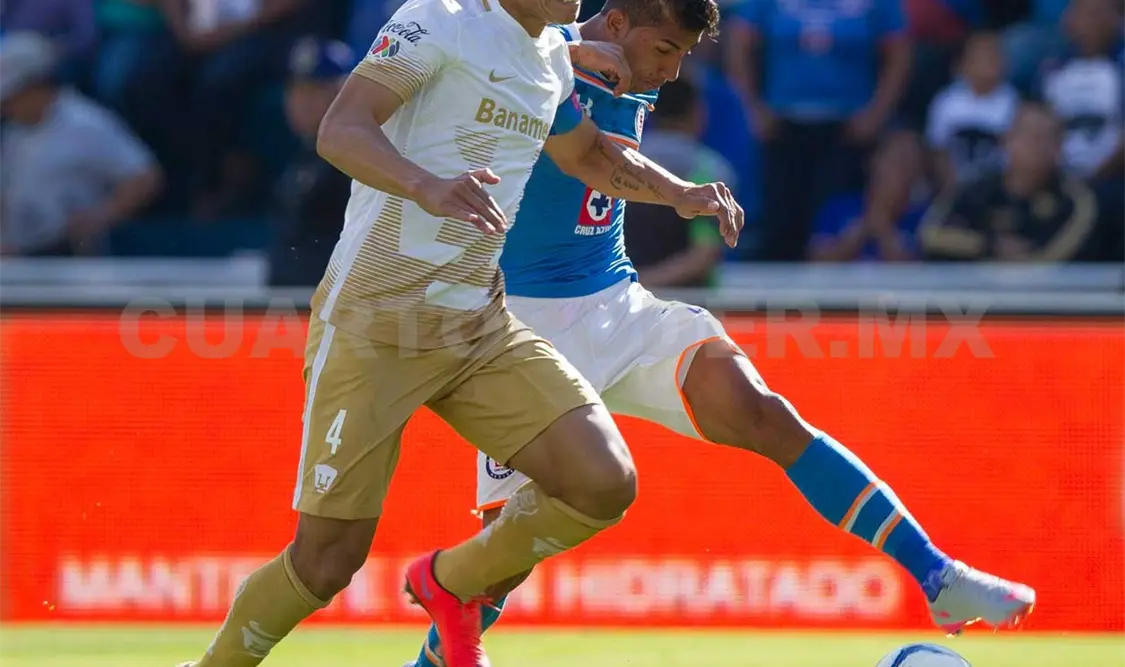 Pumas y Cruz Azul chocarán por el orgullo