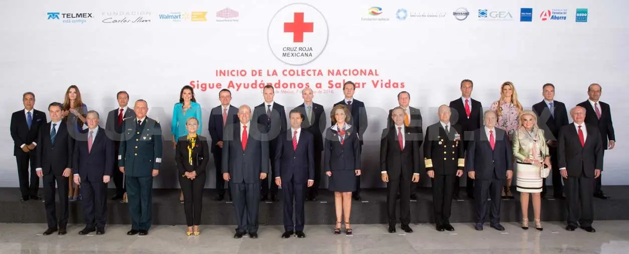 Destaca Peña Nieto labor de la Cruz Roja