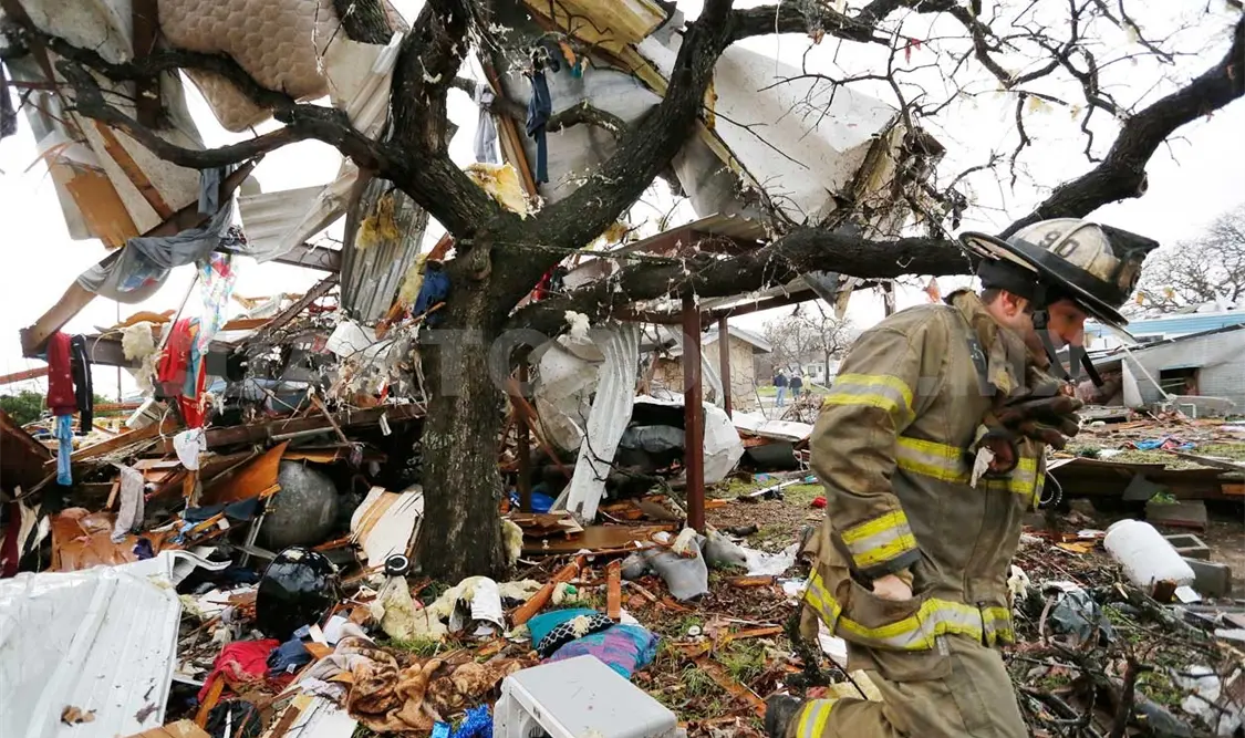 Tormentas dejan un muerto y daños