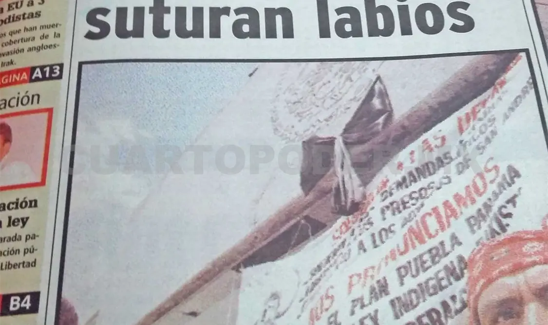 Siniestro pasado: Coces se planta y ayuna; exige casas prometidas