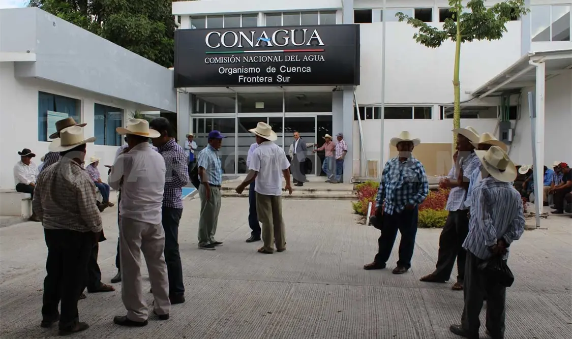 Ejidatarios toman instalaciones de Conagua