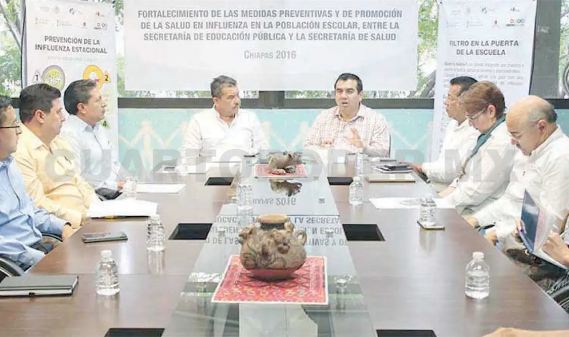 Instalarán filtros escolares contra influenza