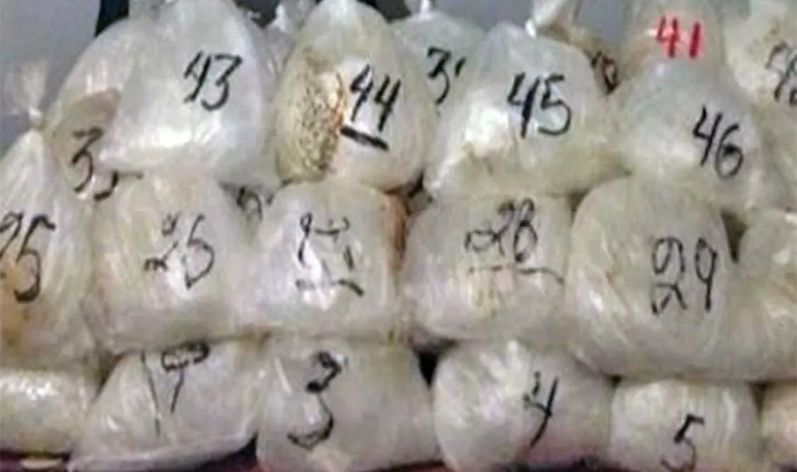 Detenido con más de 46 kilos de metanfetamina