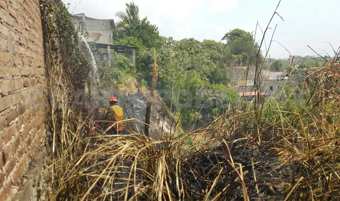 A diario se registran incendios de pastizales