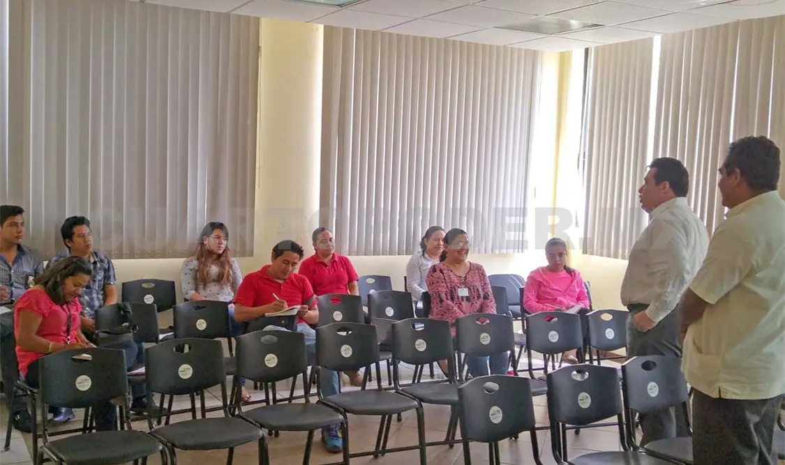 El curso se realiza en todas las regiones de la entidad con la finalidad de garantizar una procuración de justicia integral y efectiva.. CP