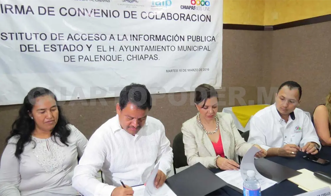 Se suma Palenque a las acciones de transparencia