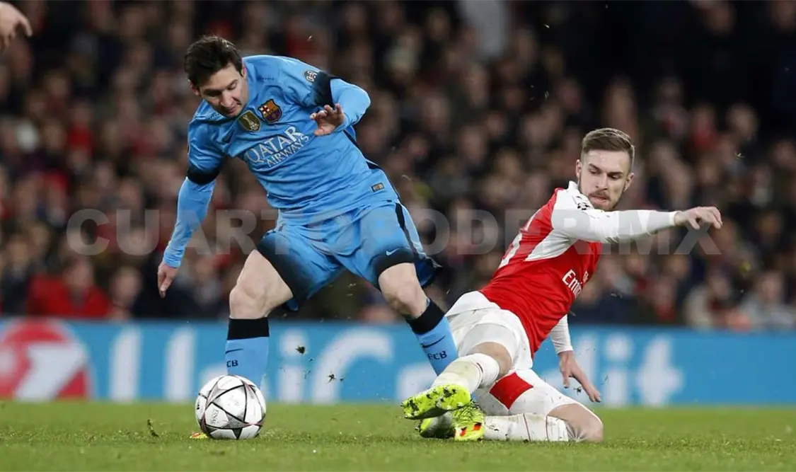 Arsenal pretende hazaña ante Barcelona