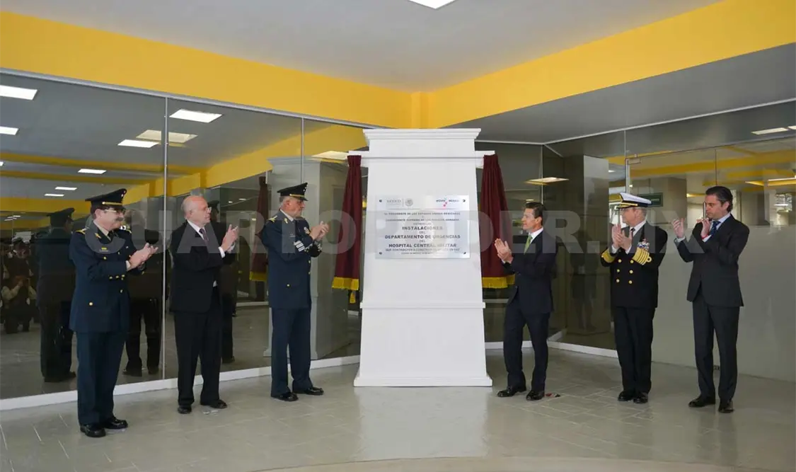 Inaugura EPN el Centro Militar de Ciencias de la Salud