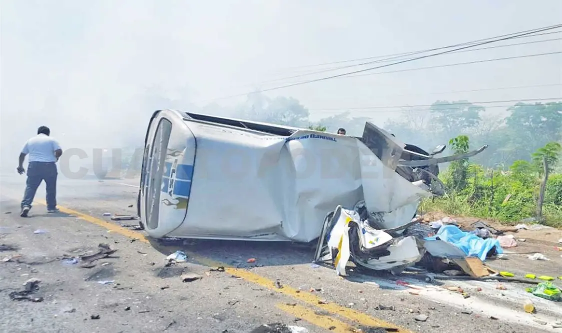 Choque deja seis muertos y 4 heridos
