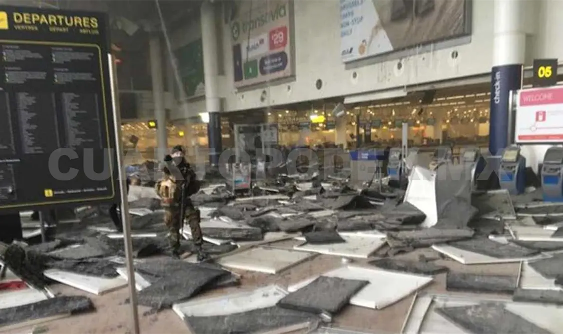 MÁS DE 30 MUERTOS EN BÉLGICA