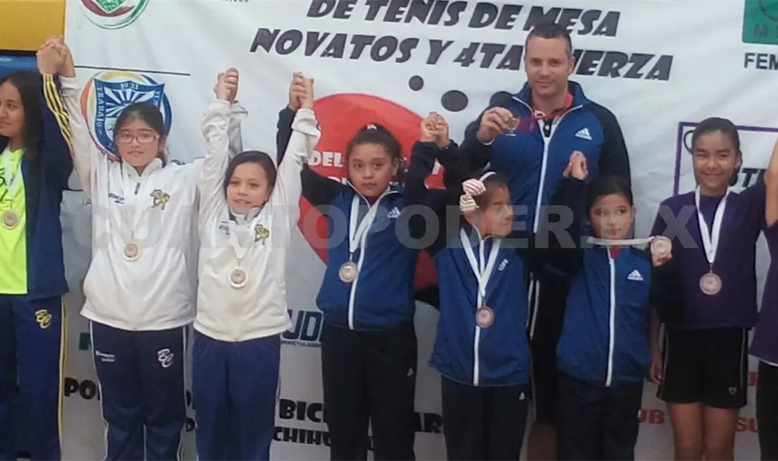 Delicias fue el escenario de los encuentros que durante cuatro días sostuvieron alrededor de 225 jugadores y donde se destacó el equipo femenil del Club Retach. Cortesía
