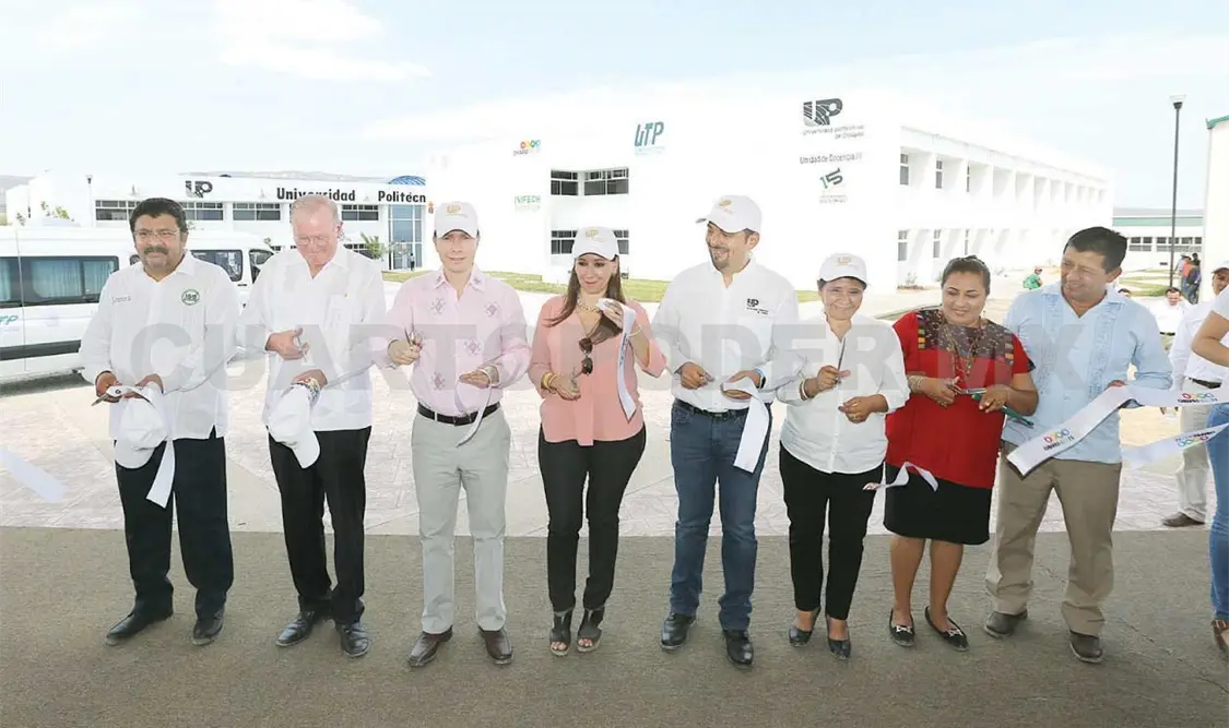 MVC inaugura nuevo edificio en la Universidad Politécnica de Chiapas