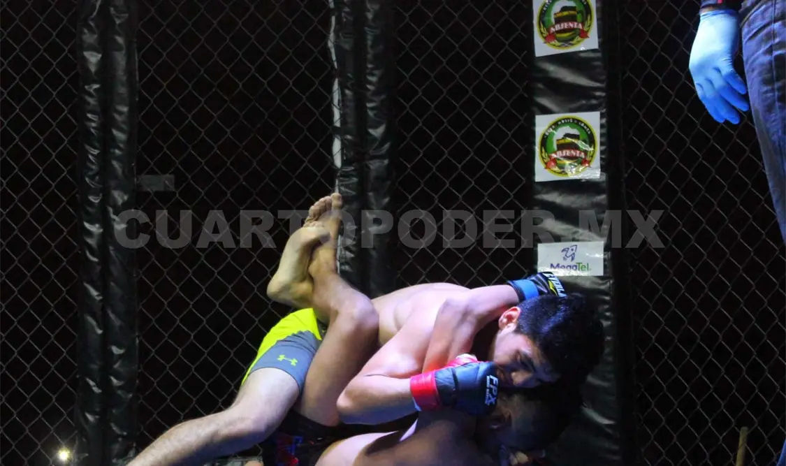 Los artemarcialistas pelearán dos “rounds” de tres minutos por medio de descanso. Al finalizar, el campeón ganará 5 mil pesos en efectivo. Cortesía