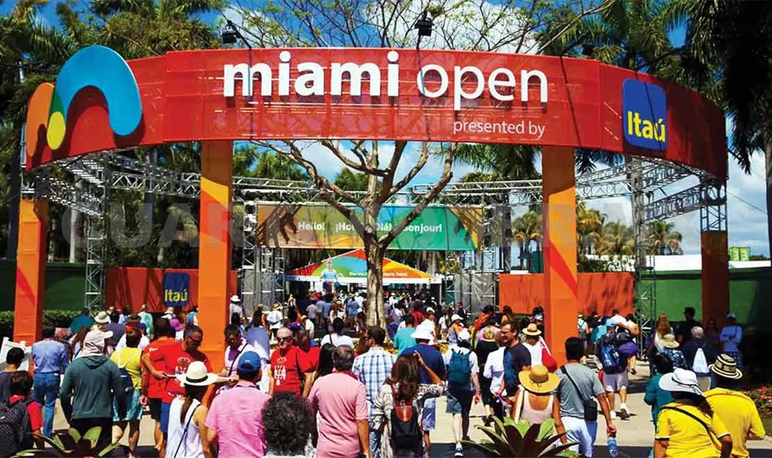 Abierto de Miami, una extravagante celebración