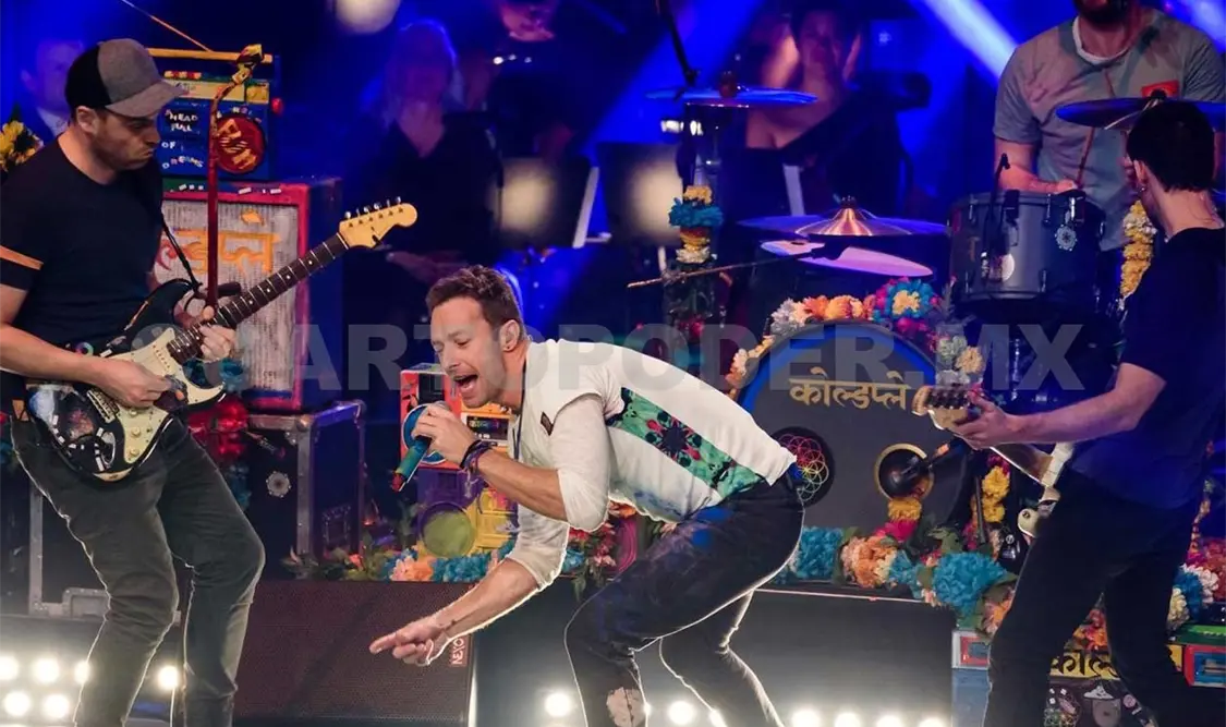 La banda Coldplay recorre América Latina