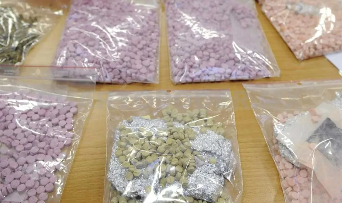 Interceptan más de 30 kilos de droga sintética