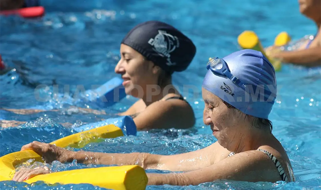 Se hizo una invitación abierta a la población y sólo se pidió llevar traje de baño de Natación e hidratación. Cortesía