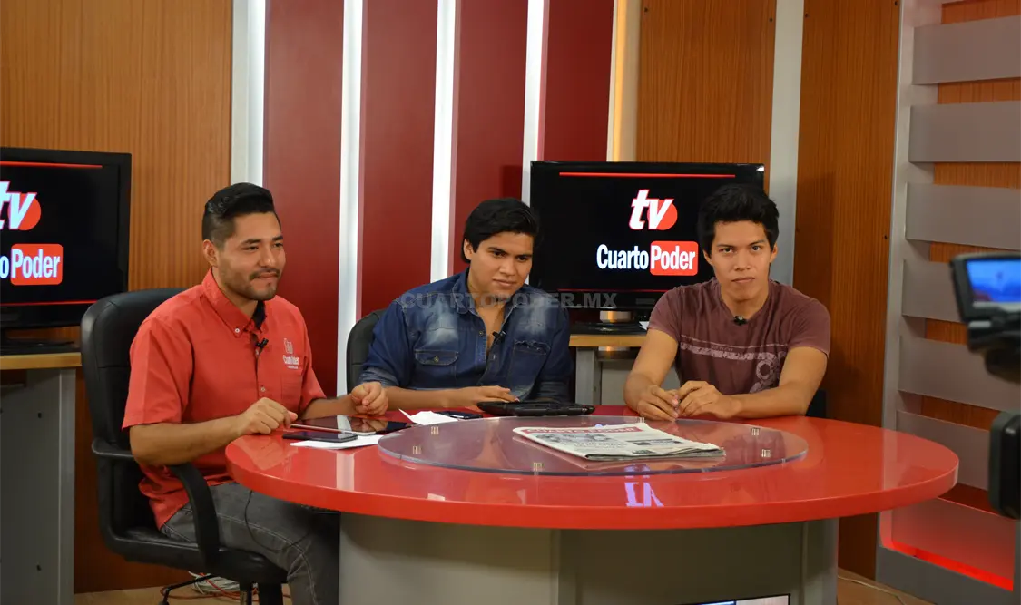 Entrevista en TVO de Cuarto Poder con los autores de Pozol Ha. María Perianza / CP