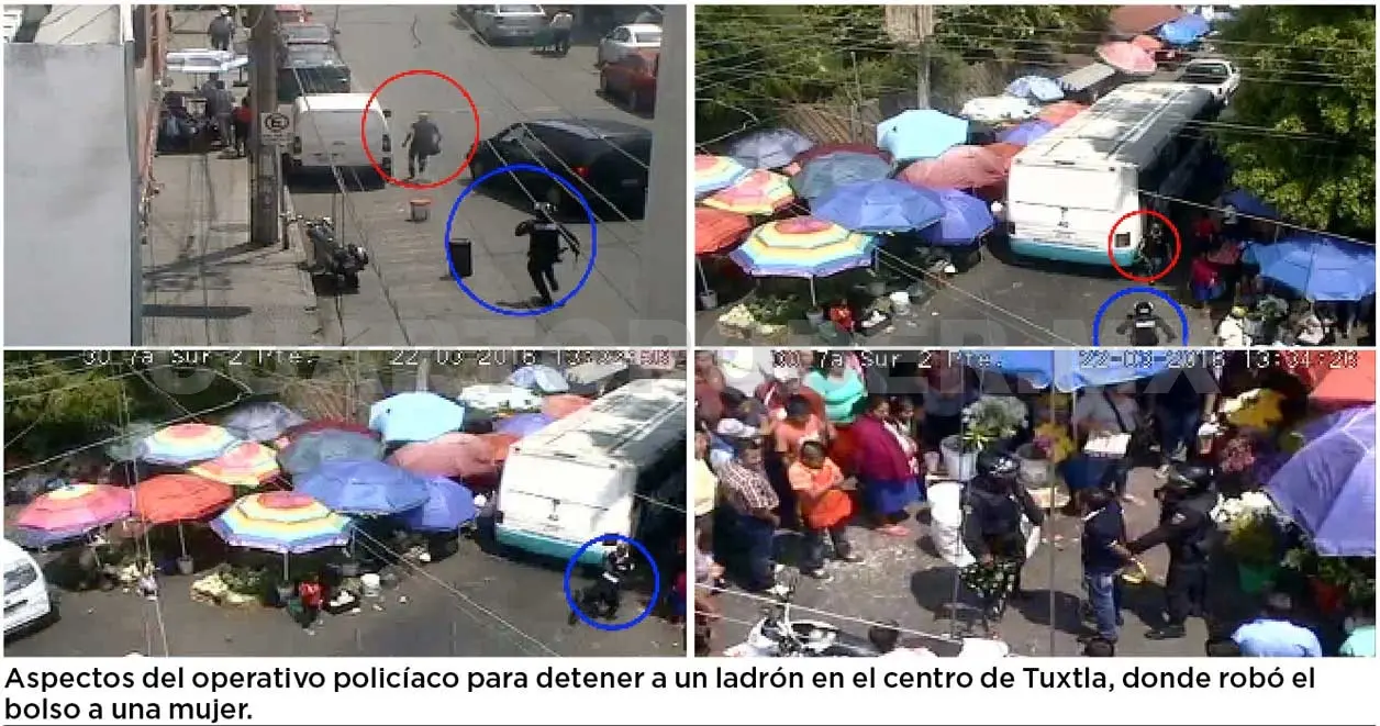 Frustran robo gracias a cámaras de vigilancia