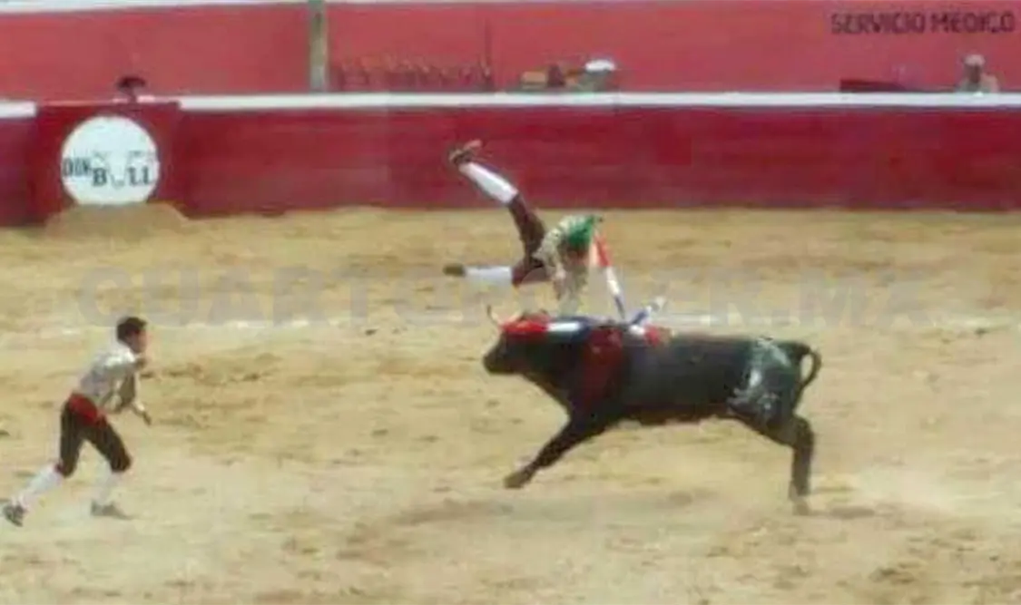 Forcados heridos en “La Coleta”