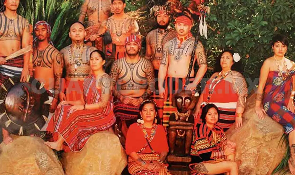 La amplia muestra exhibe tatuajes pertenecientes a culturas indígenas. Cortesía