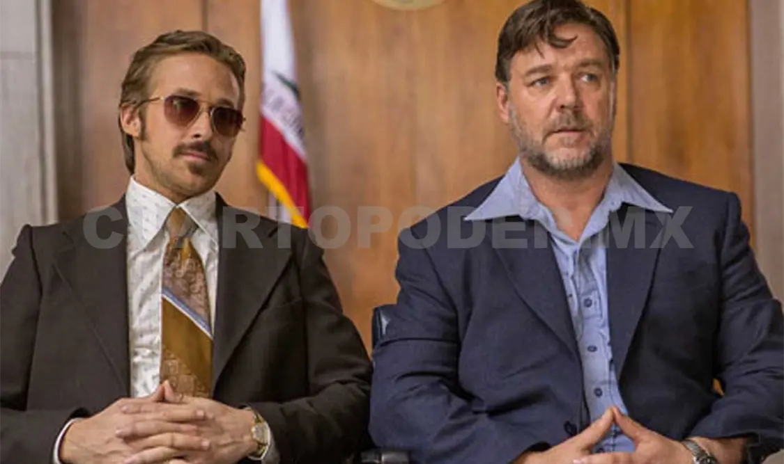 Rusell Crowe cumple 52 y estrena Dos tipos peligrosos