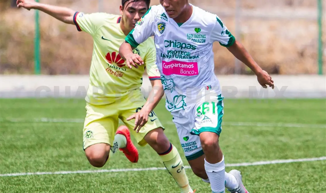 La sub-20 de Chiapas Jaguar rescató un punto al empatar a uno con Rayados. Cortesía