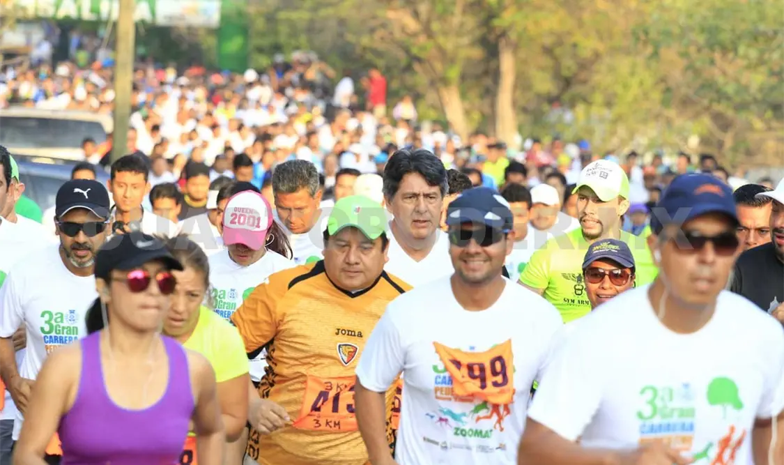Realizan Tercera Carrera Pedestre “Reserva El Zapotal”