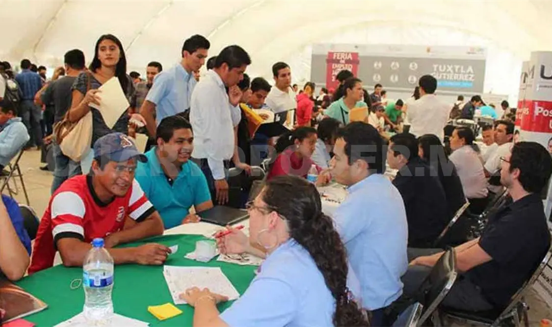 Hoy la Feria Nacional del Empleo en Chiapas