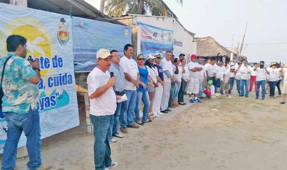 Chiapas se suma a Jornada Nacional “Salvemos nuestras playas”