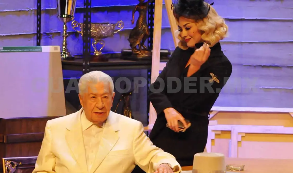 Aracely trabaja con López Tarso