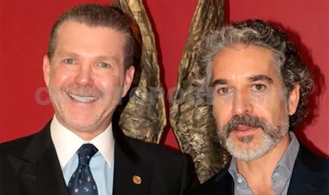 El presidente del Consejo Ciudadano, Luis Wertman, y el escultor Jorge Marín encabezan este proyecto que respalda el trabajo de los artistas mexicanos. Cortesía