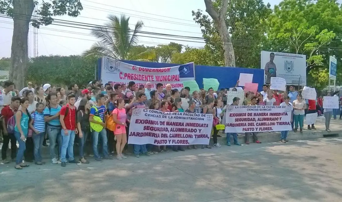 Universitarios demandan mayor seguridad