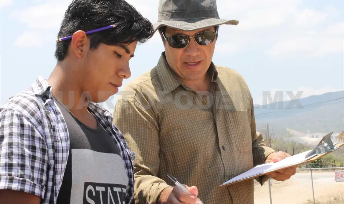 Durante las investigaciones. Cortesía