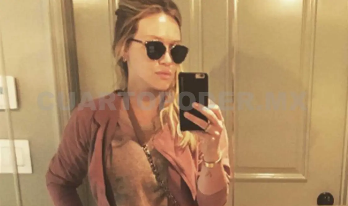 Hilary Duff presume su sensualidad